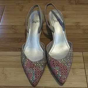 Impo Elina Cork Pump Pointed toe